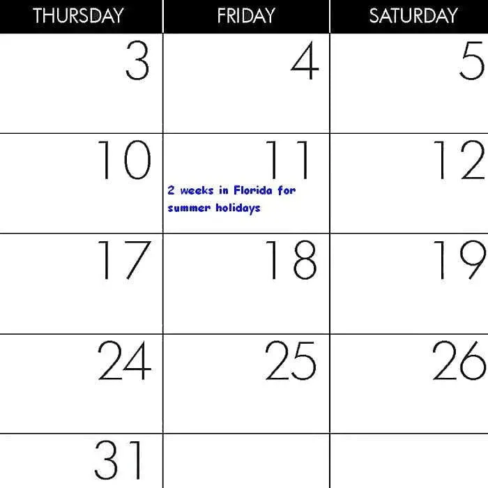 2036 Personalised Photo Calendar