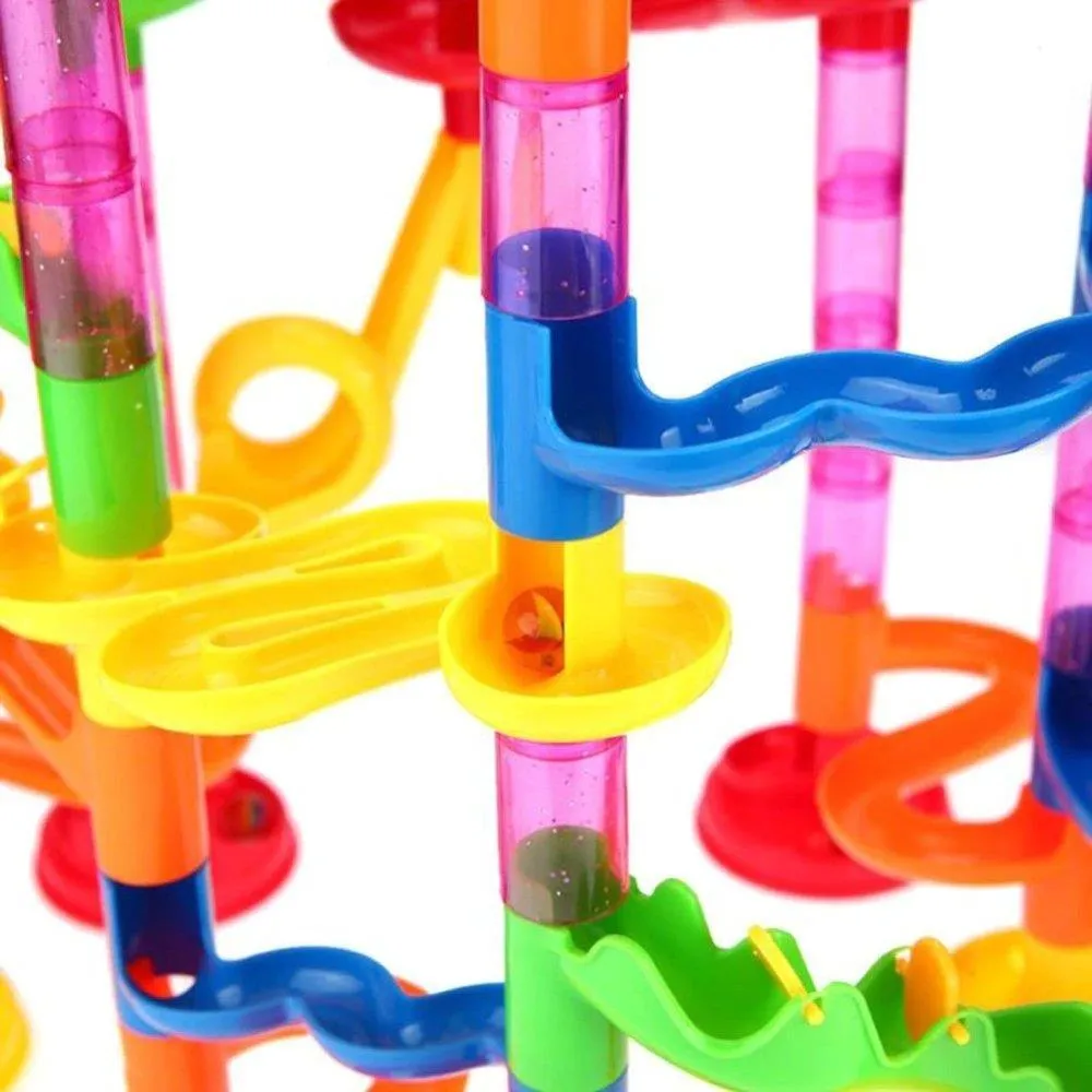 219 Pieces Marble Run Race Set