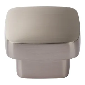Atlas Homewares Chunky Square Knob Large A910-BN Brushed Nickel