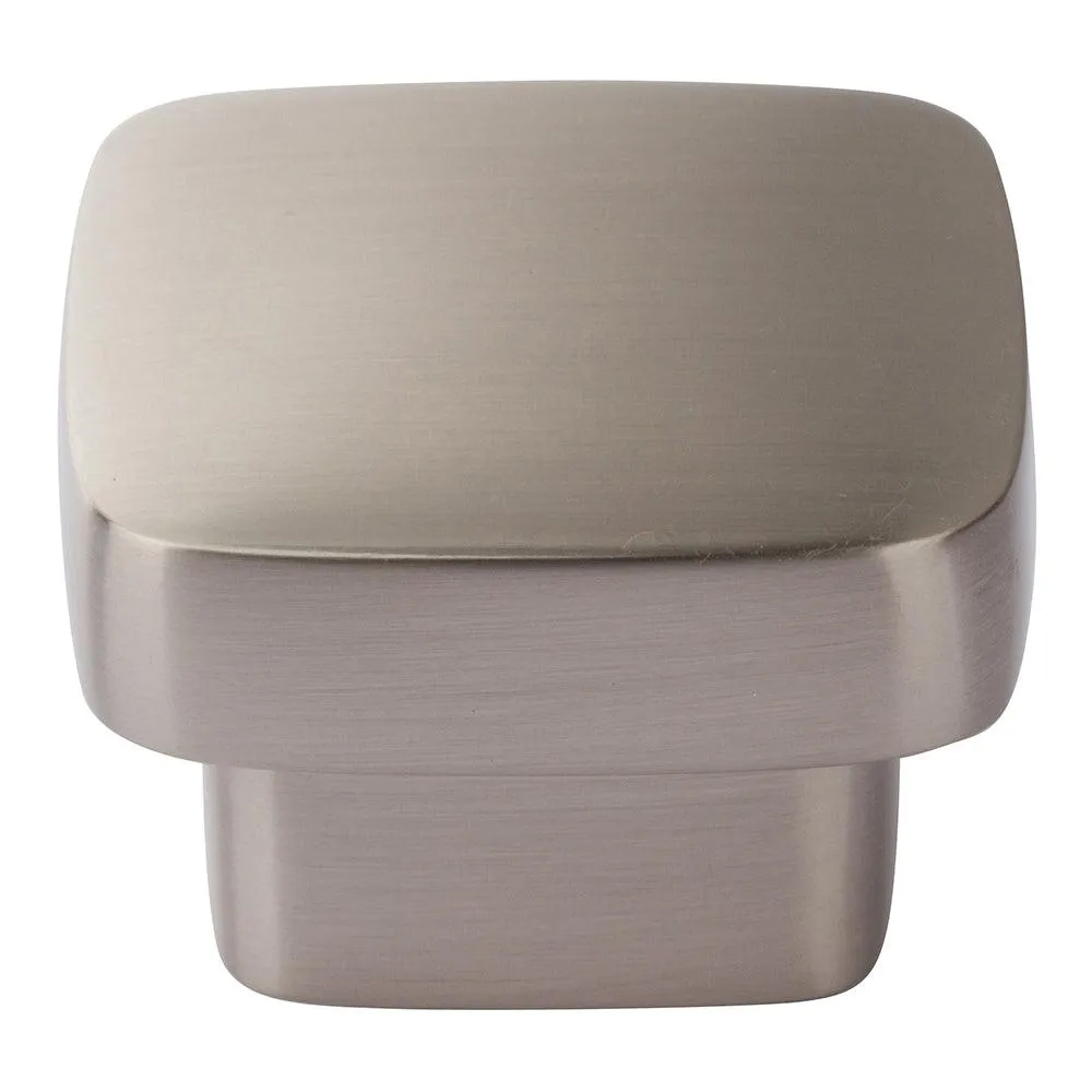 Atlas Homewares Chunky Square Knob Large A910-BN Brushed Nickel