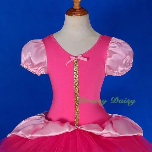 BA051 Sequin Fairy Costume Fancy Dress   Headband Ballet Tutu Dancewear Size 2T-8