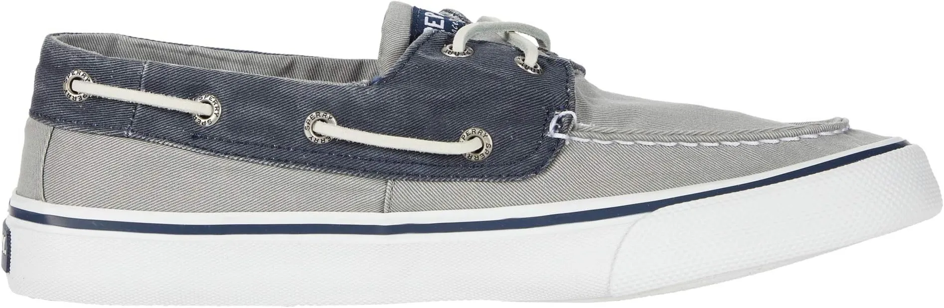 Bahama II Sperry Boat Shoes, SW Grey/Navy