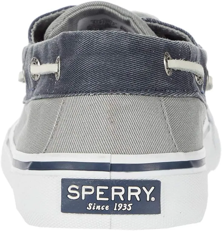 Bahama II Sperry Boat Shoes, SW Grey/Navy