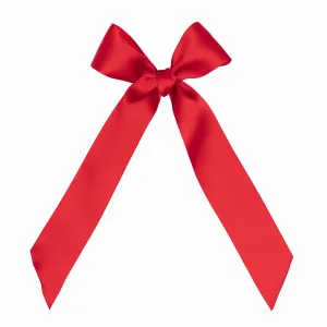 BALLET CLIP: satin red