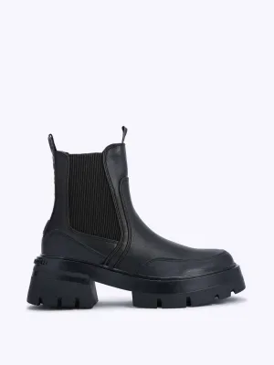 Black ankle boots