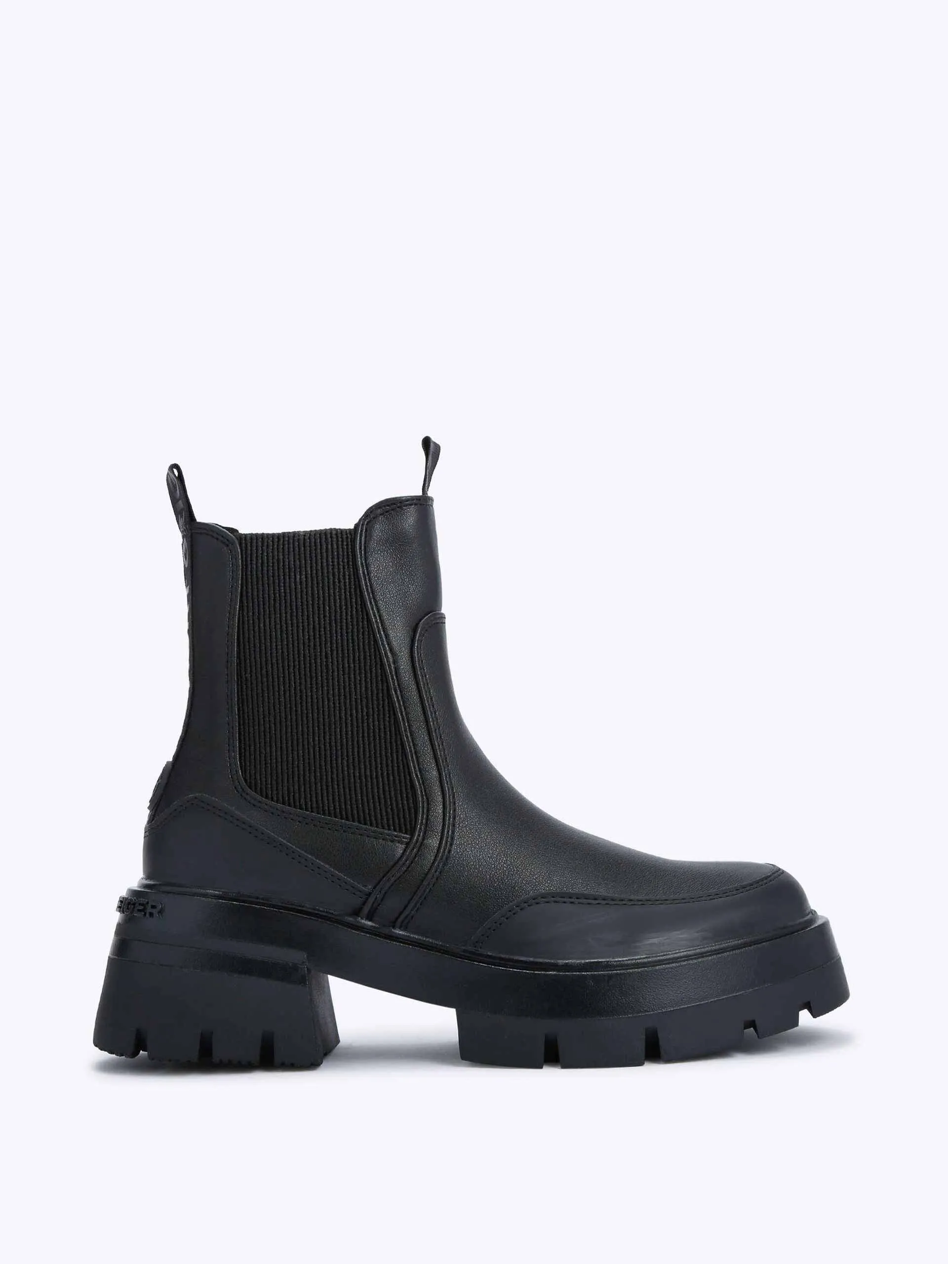 Black ankle boots
