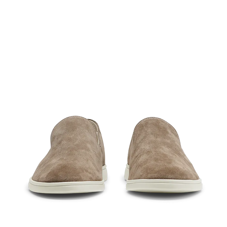 Brown Tabac Suede Leather Vice Loafers