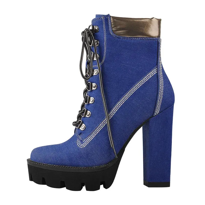 Chunky Ankle Boots by OnlyMaker