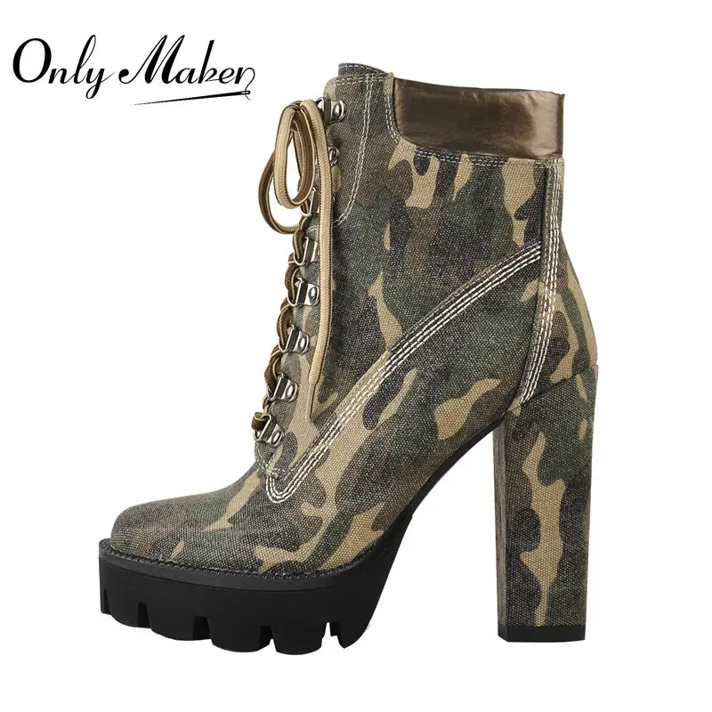 Chunky Ankle Boots by OnlyMaker