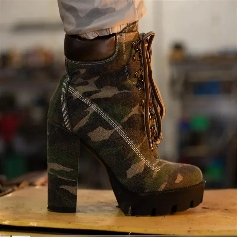 Chunky Ankle Boots by OnlyMaker