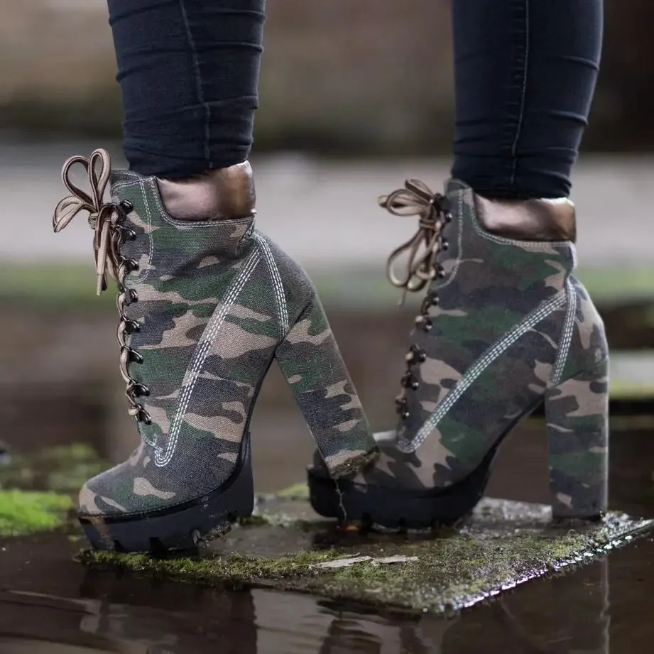 Chunky Ankle Boots by OnlyMaker