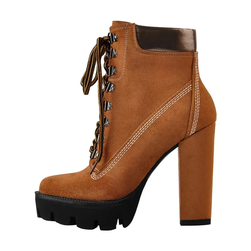 Chunky Ankle Boots by OnlyMaker