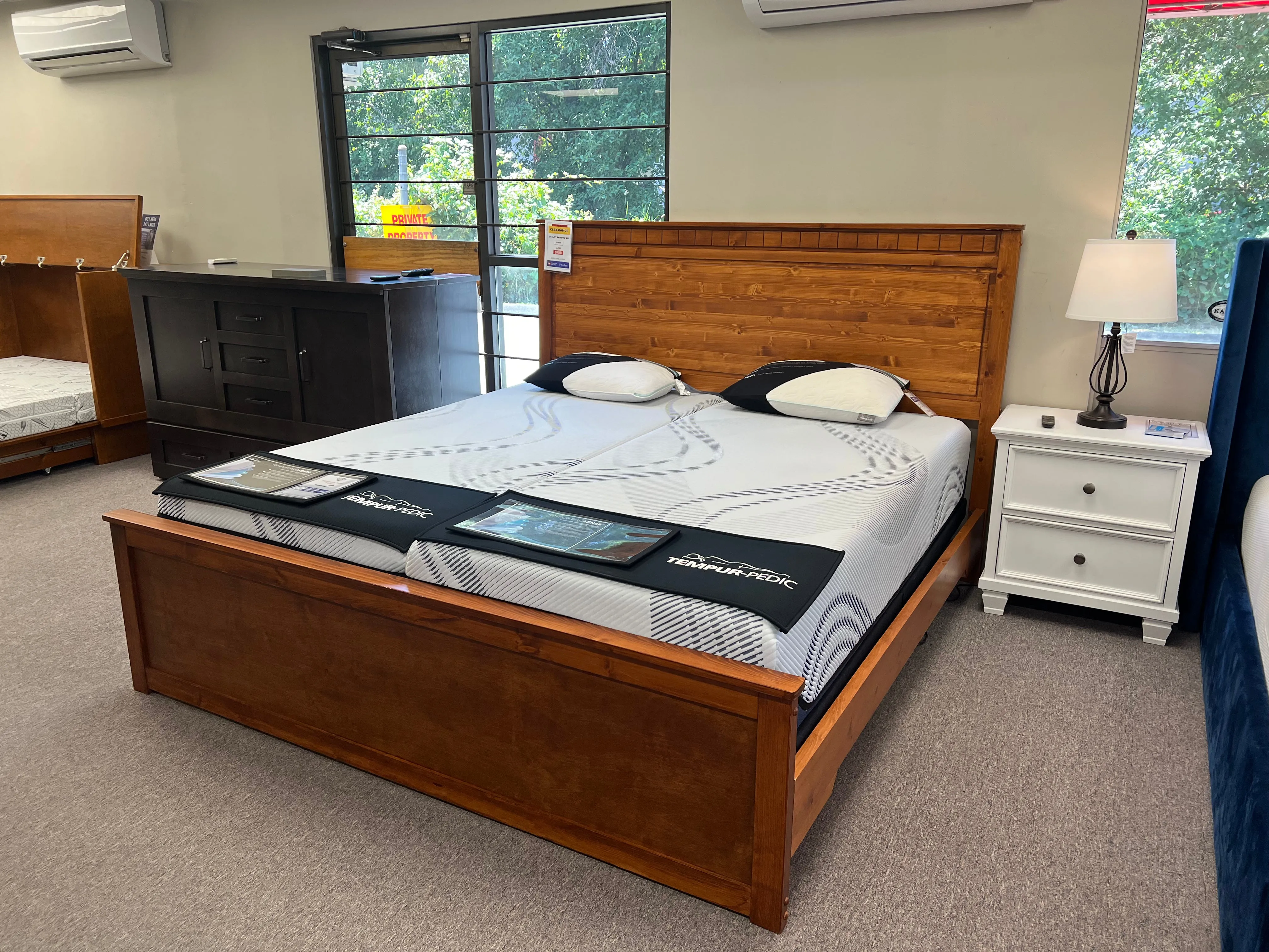 [CLEARANCE] Quality Rainbow Bed Platform Bed