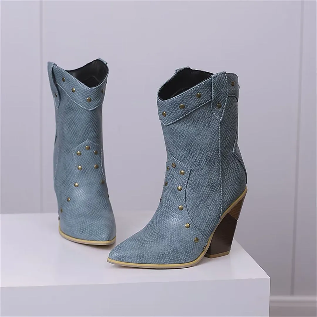 CrocTex Square-Toed Cloth Boots
