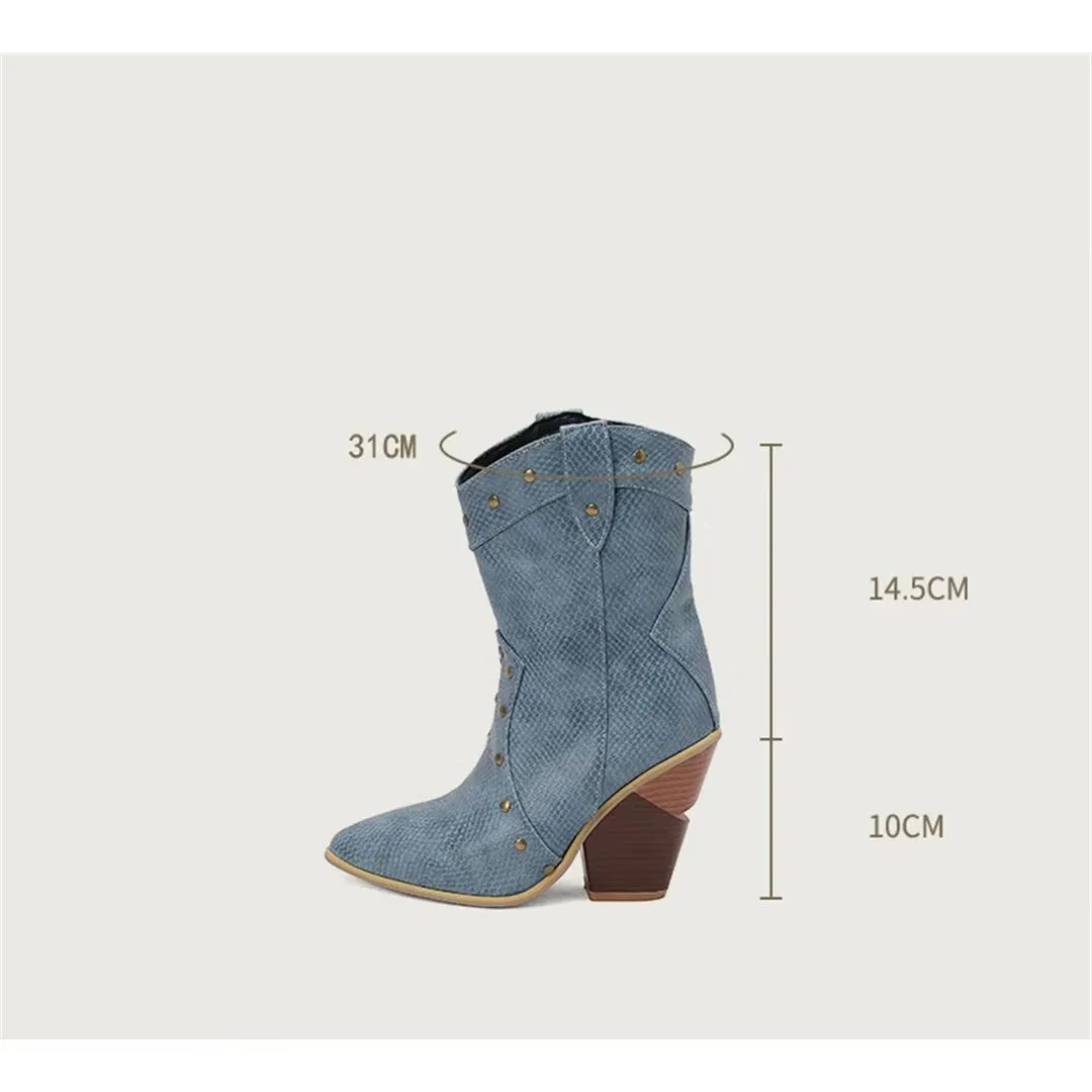 CrocTex Square-Toed Cloth Boots