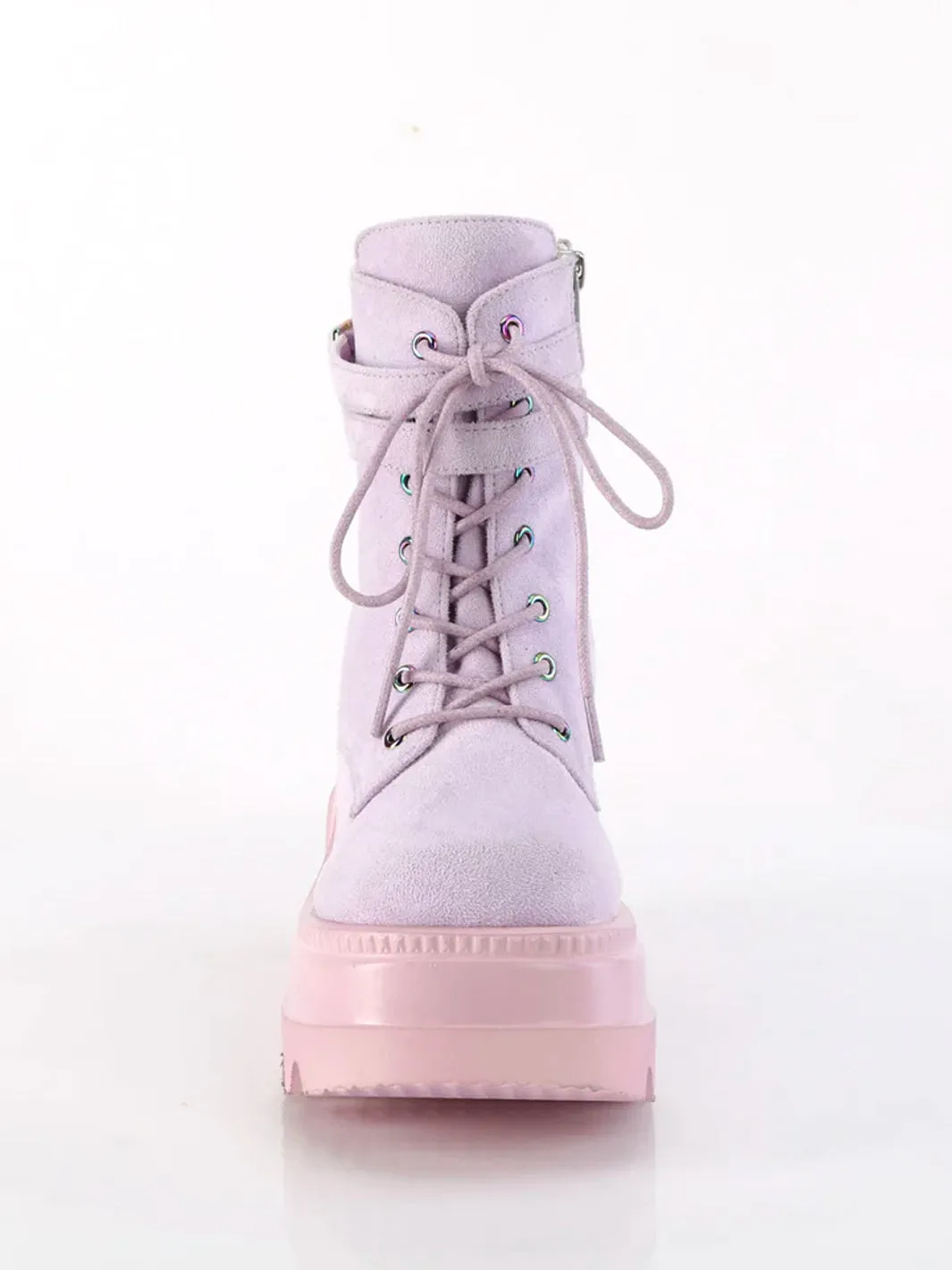 DEMONIA SHAKER 52 - LAVENDER VEGAN SUEDE ✰ PRE ORDER ✰