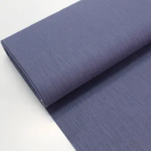 Dressmaking Washed Linen Handle - Airforce Blue