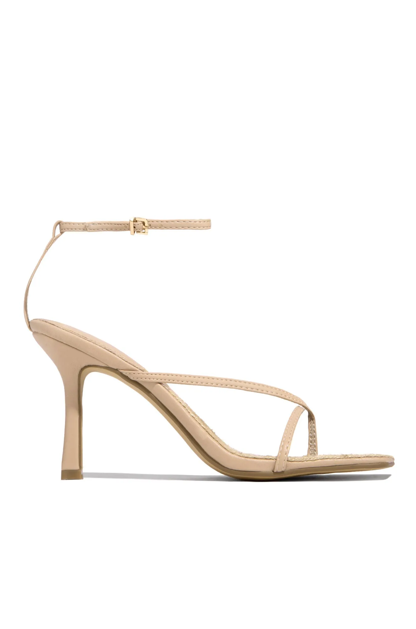 Euphoria Espadrille Heels - Nude