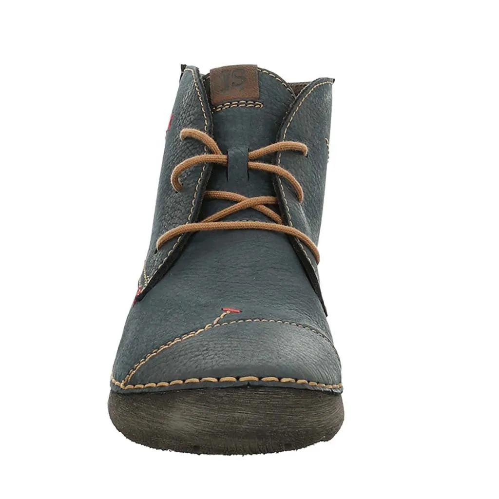 Fergey 18 Blue Ankle Boots