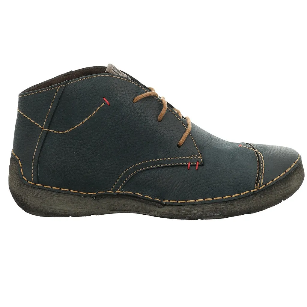 Fergey 18 Blue Ankle Boots