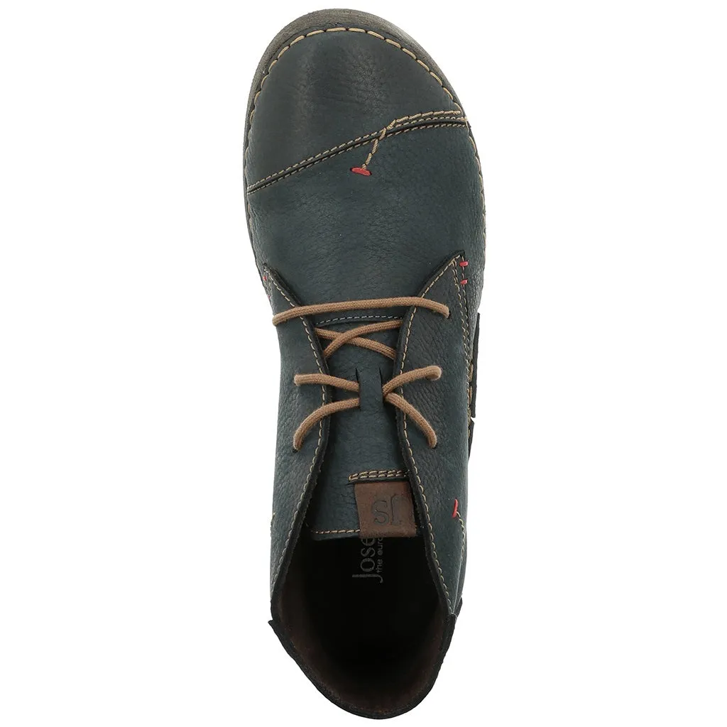 Fergey 18 Blue Ankle Boots