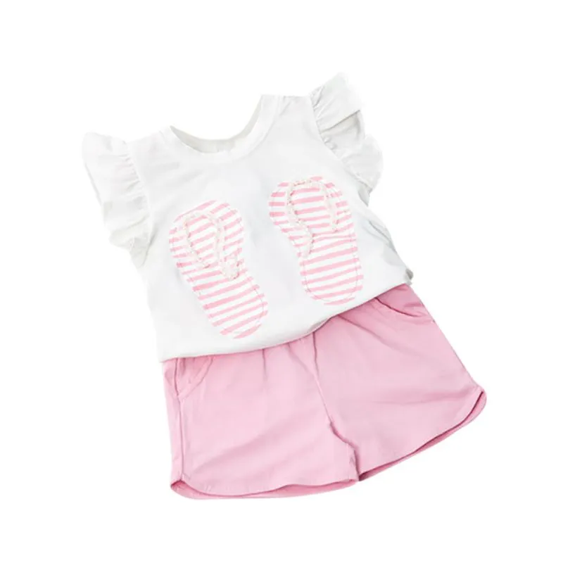 Flip Flop Life Shorts Set