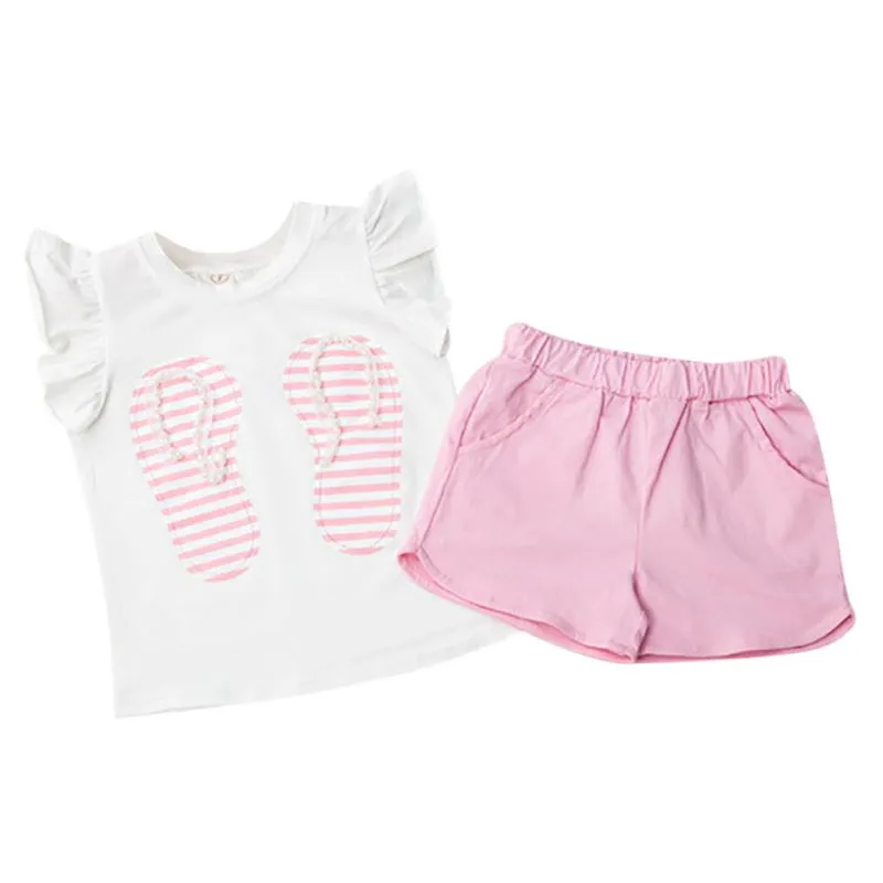 Flip Flop Life Shorts Set