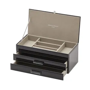 Gabriella Large Jewellery Box - Black