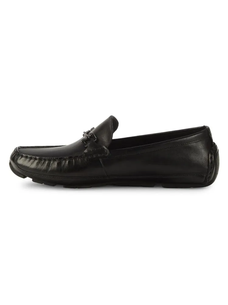GrandS Wyatt Cole Haan leather loafers, black
