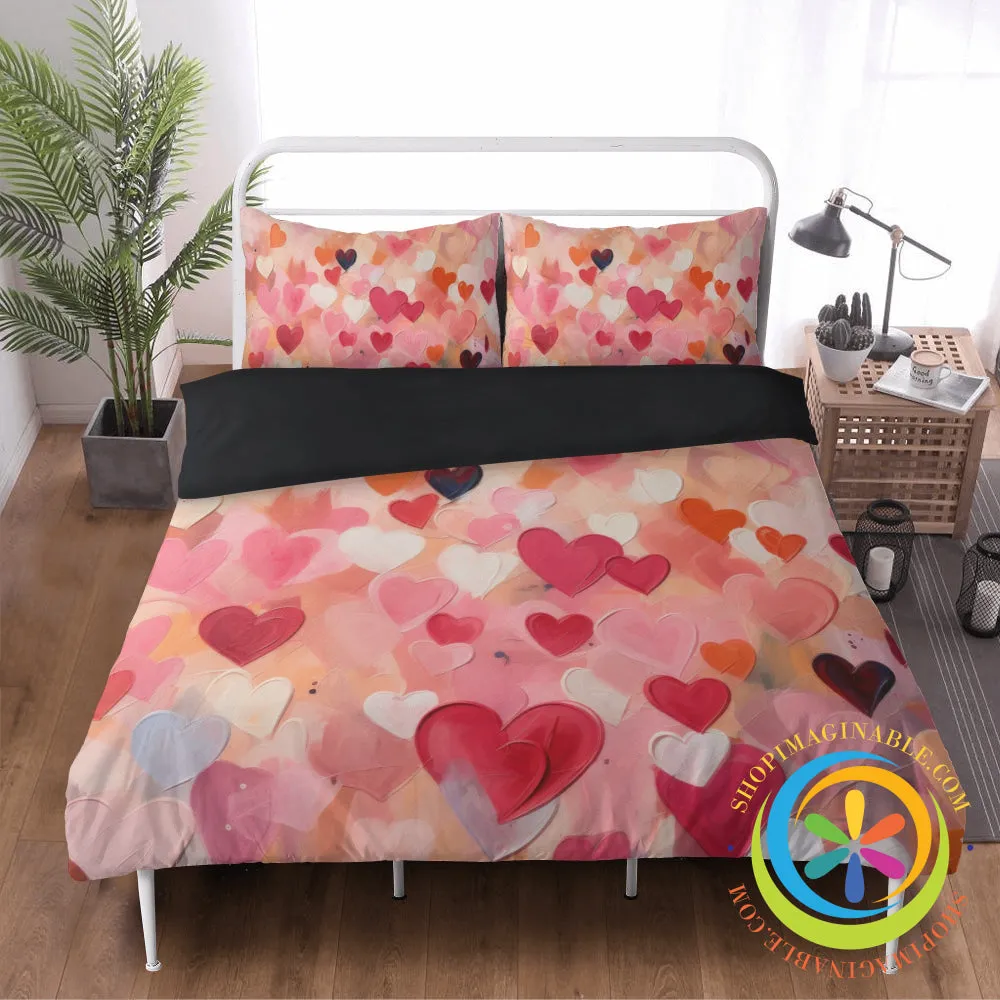 Hearts Galore Bedding Set