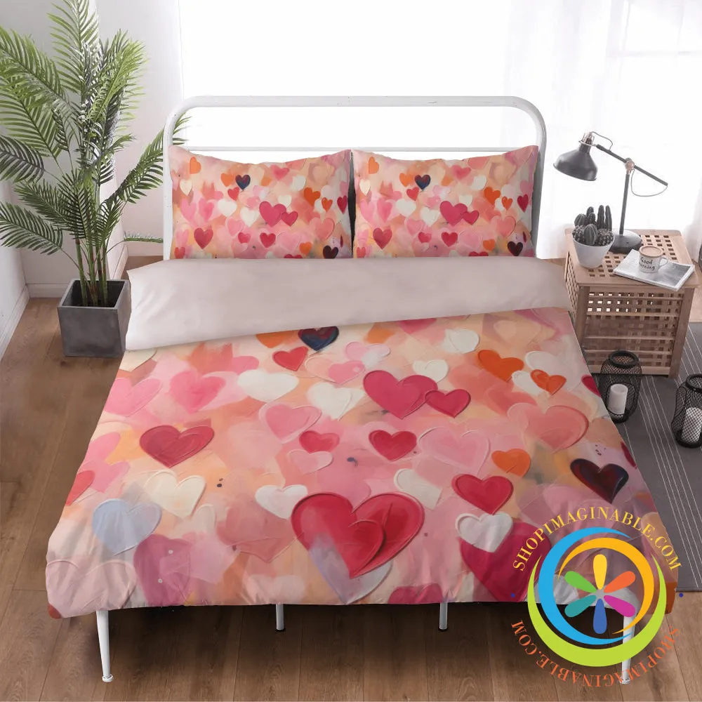 Hearts Galore Bedding Set