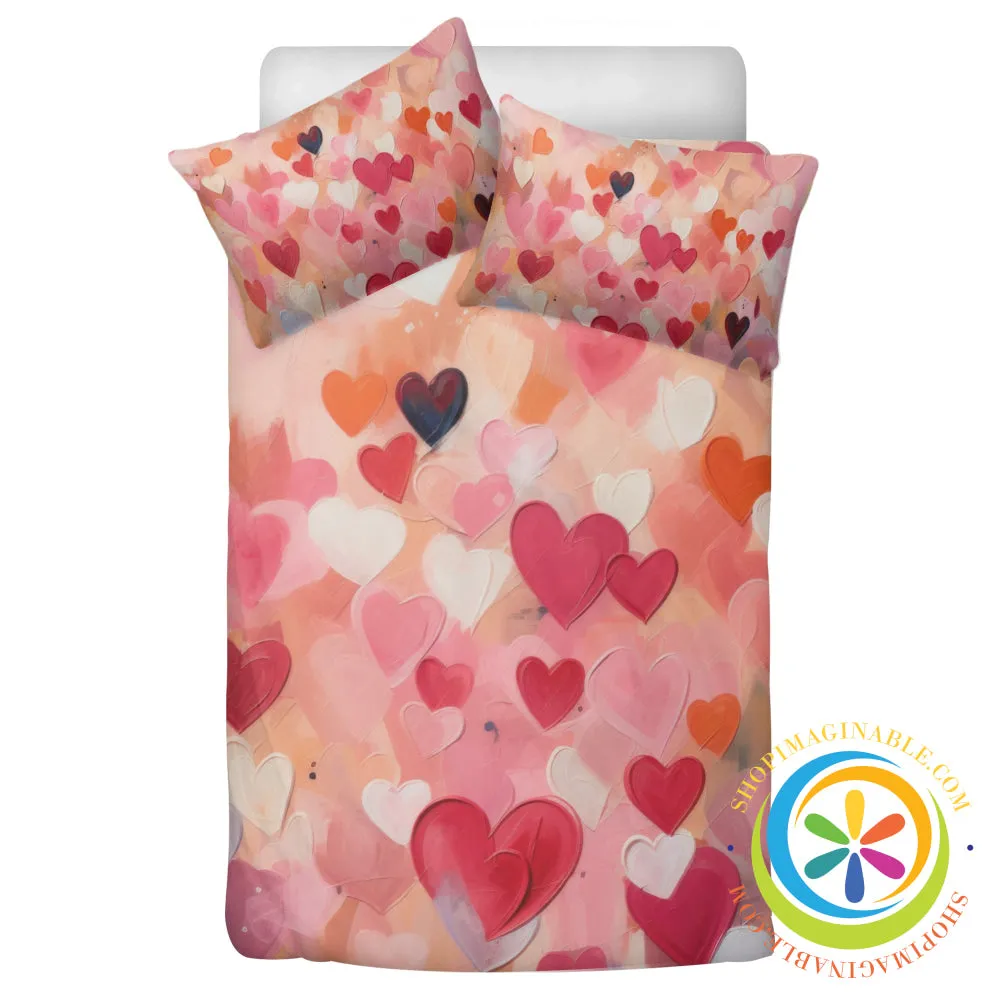 Hearts Galore Bedding Set