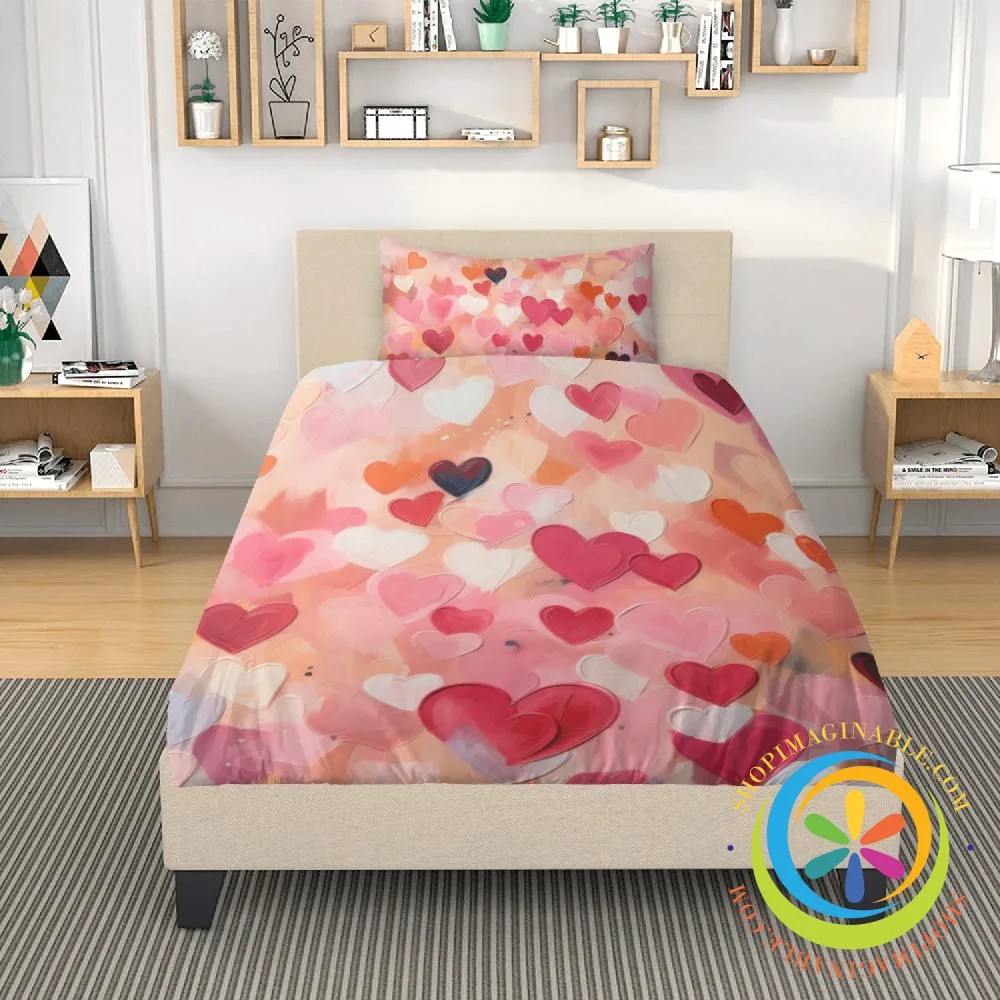 Hearts Galore Bedding Set