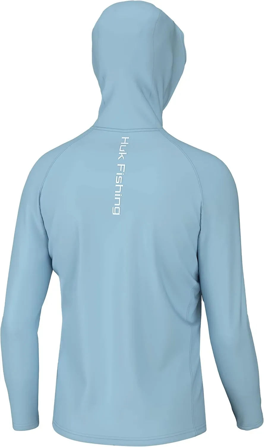 HUK Men's Pursuit Vented Long Sleeve Hoodie, Fishing Shirt with Hood
