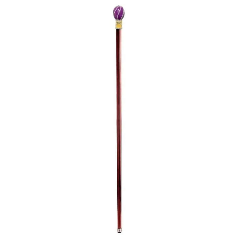 Imperial Solid Hardwood Enameled Elegant Walking Stick Collectible Not intended for Orthopedic use.
