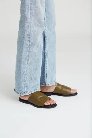 Khaki Strap Sandals