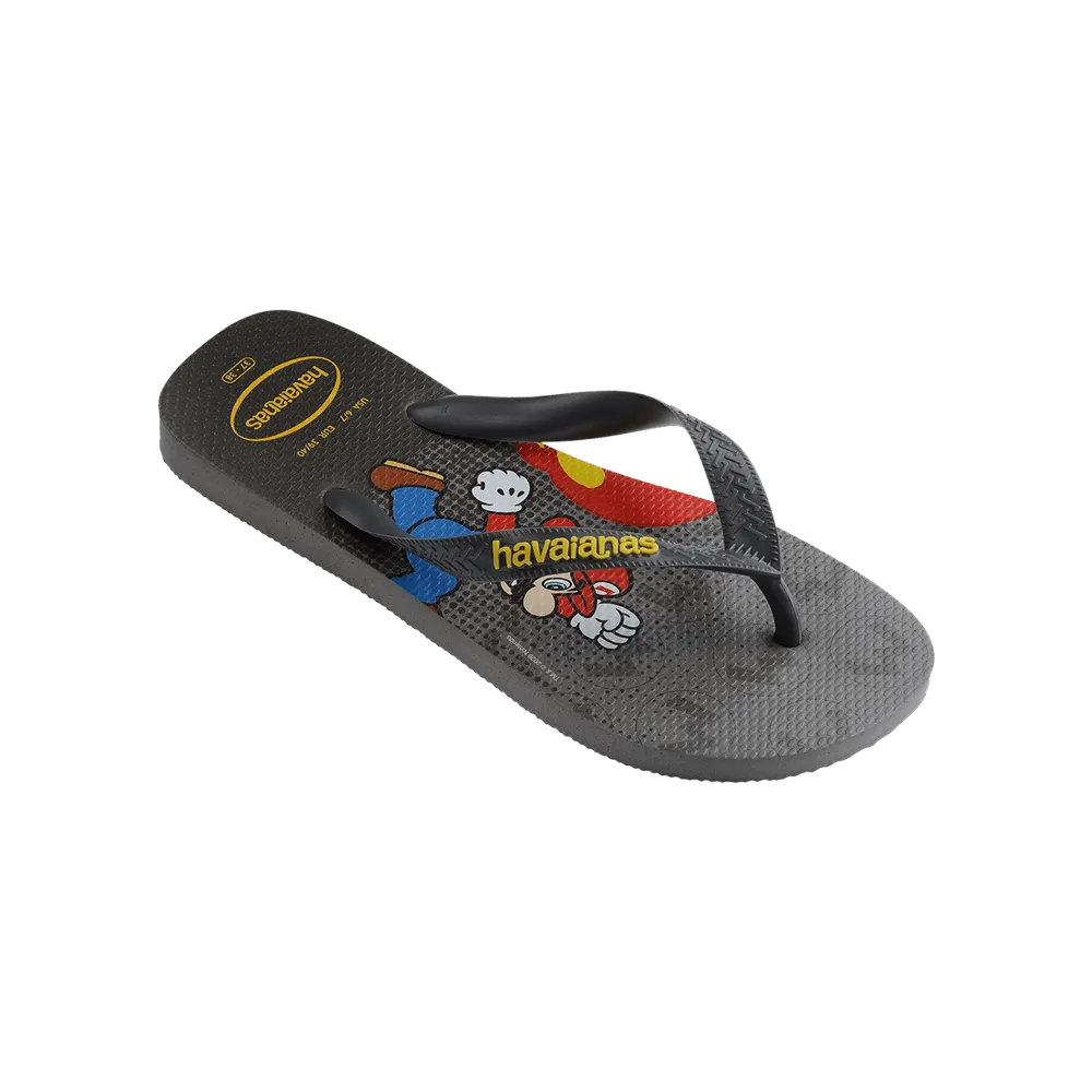 Kids Mario Bros Flip Flops
