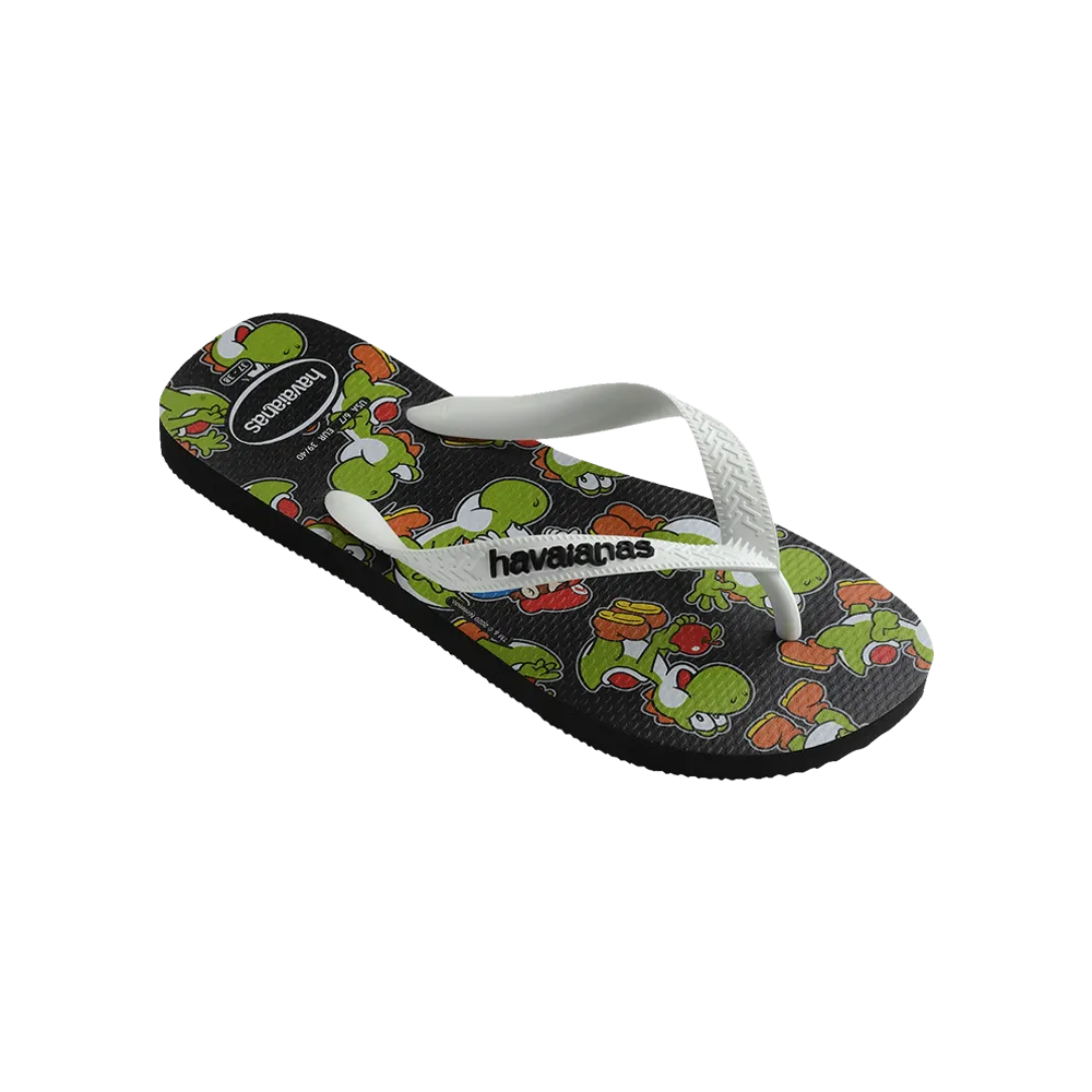 Kids Mario Bros Flip Flops
