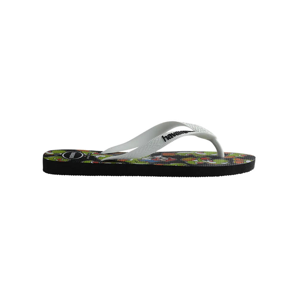Kids Mario Bros Flip Flops