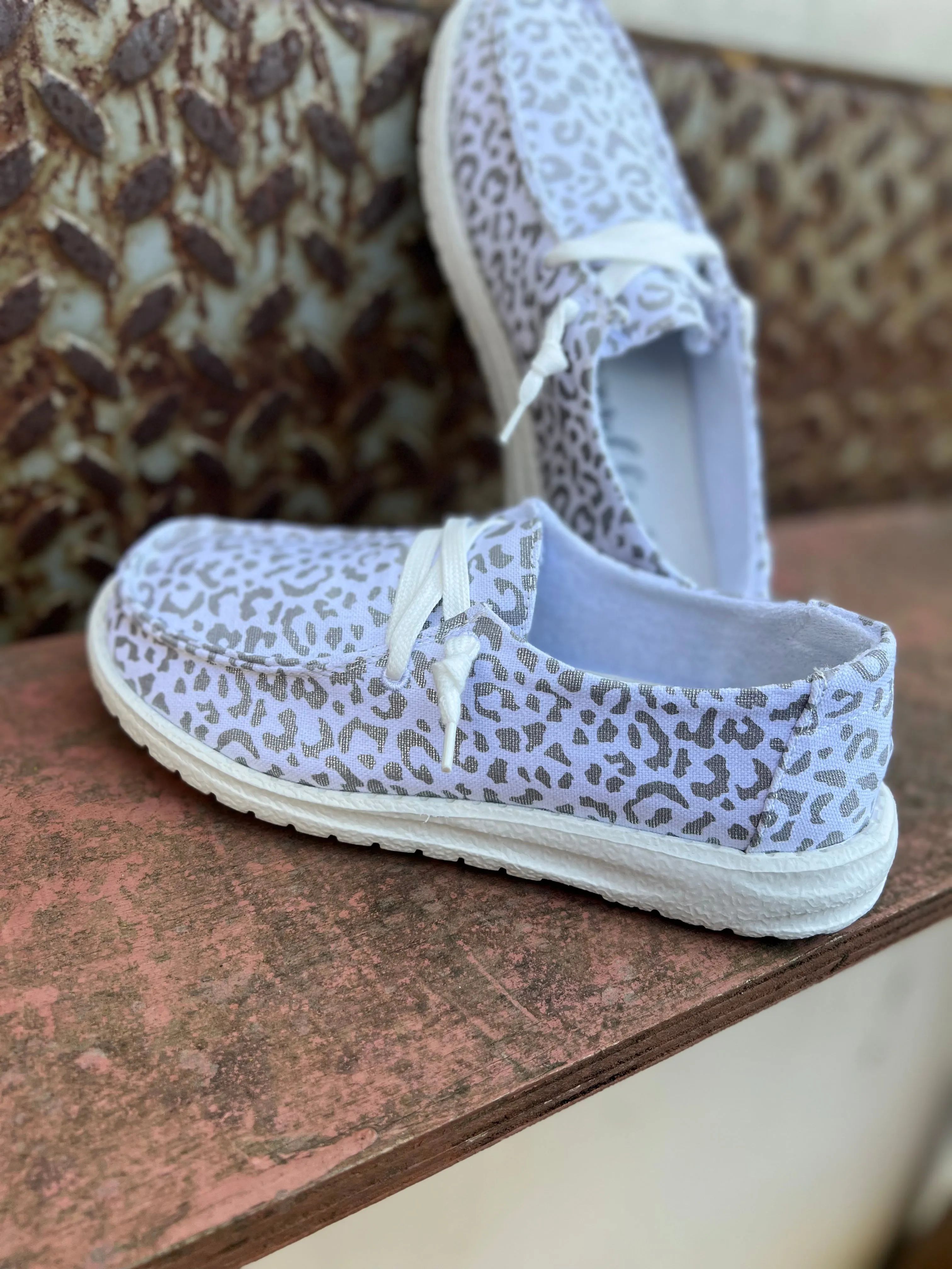 Kylie Boat Shoes (White)