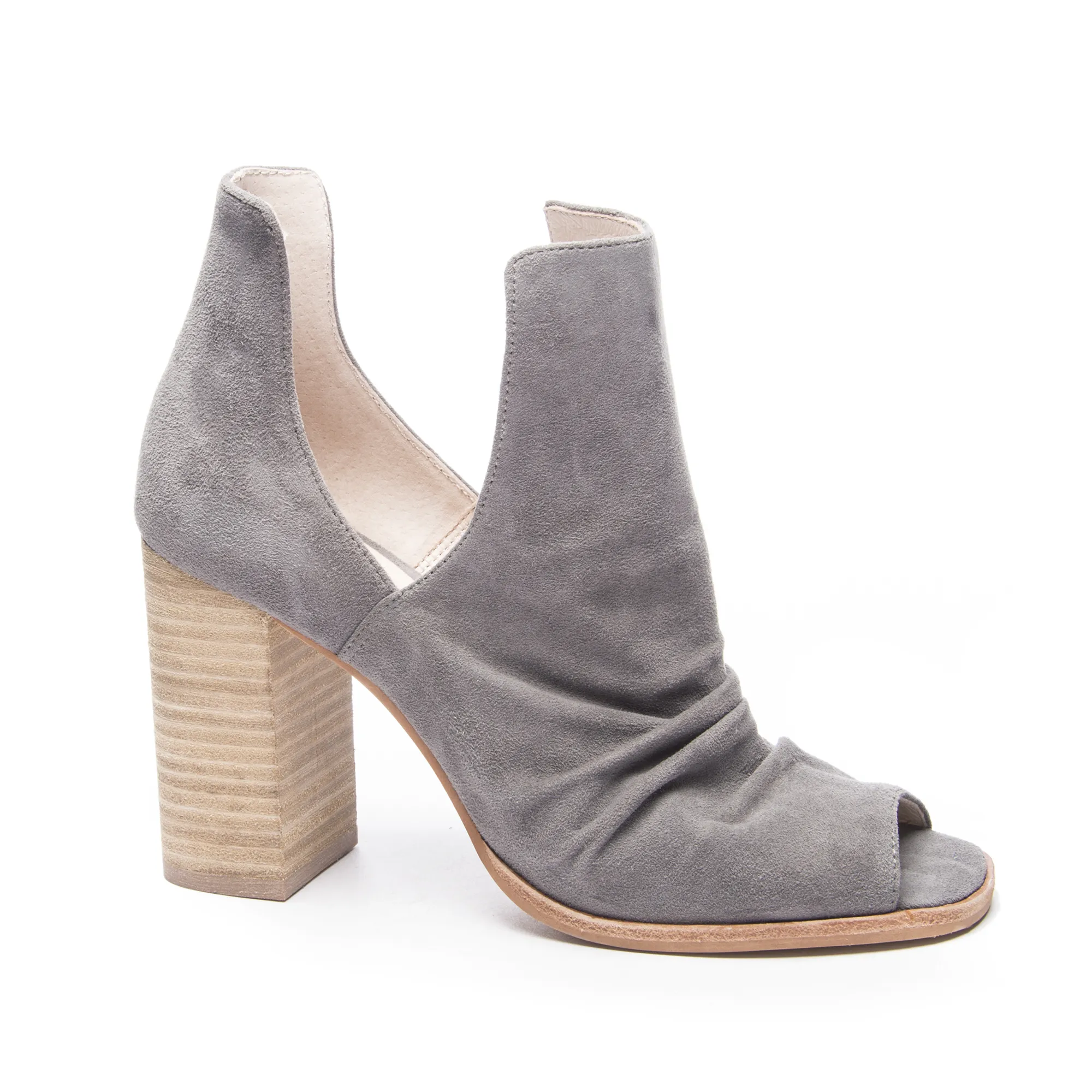 Lash Peep Toe Bootie