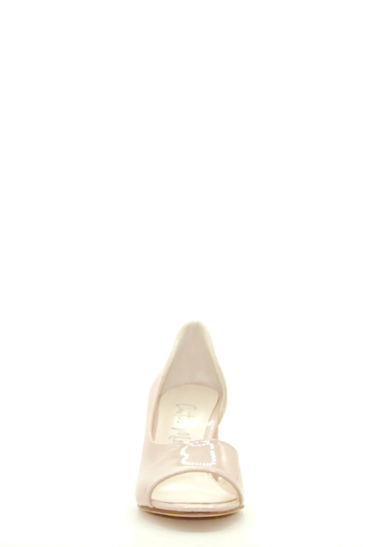 Lisso Cut Out Nude Peep Toe Heel