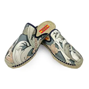 MORS Grey Mule Espadrilles