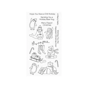 My Favorite Things Clear Stamps 10cm x 20cm - 15 Pack - Chill Holiday*
