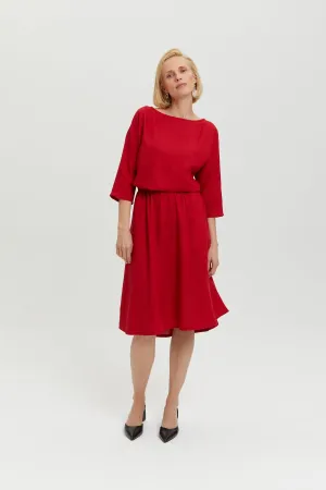 Nane Dress Red