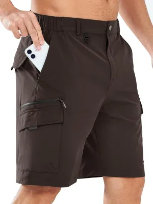 NORTHYARD Men's Casual Cargo Shorts Lightweight 9" Hiking Golf Work Quick Dry Camping Outdoor Travel Fishing with 7 Pockets