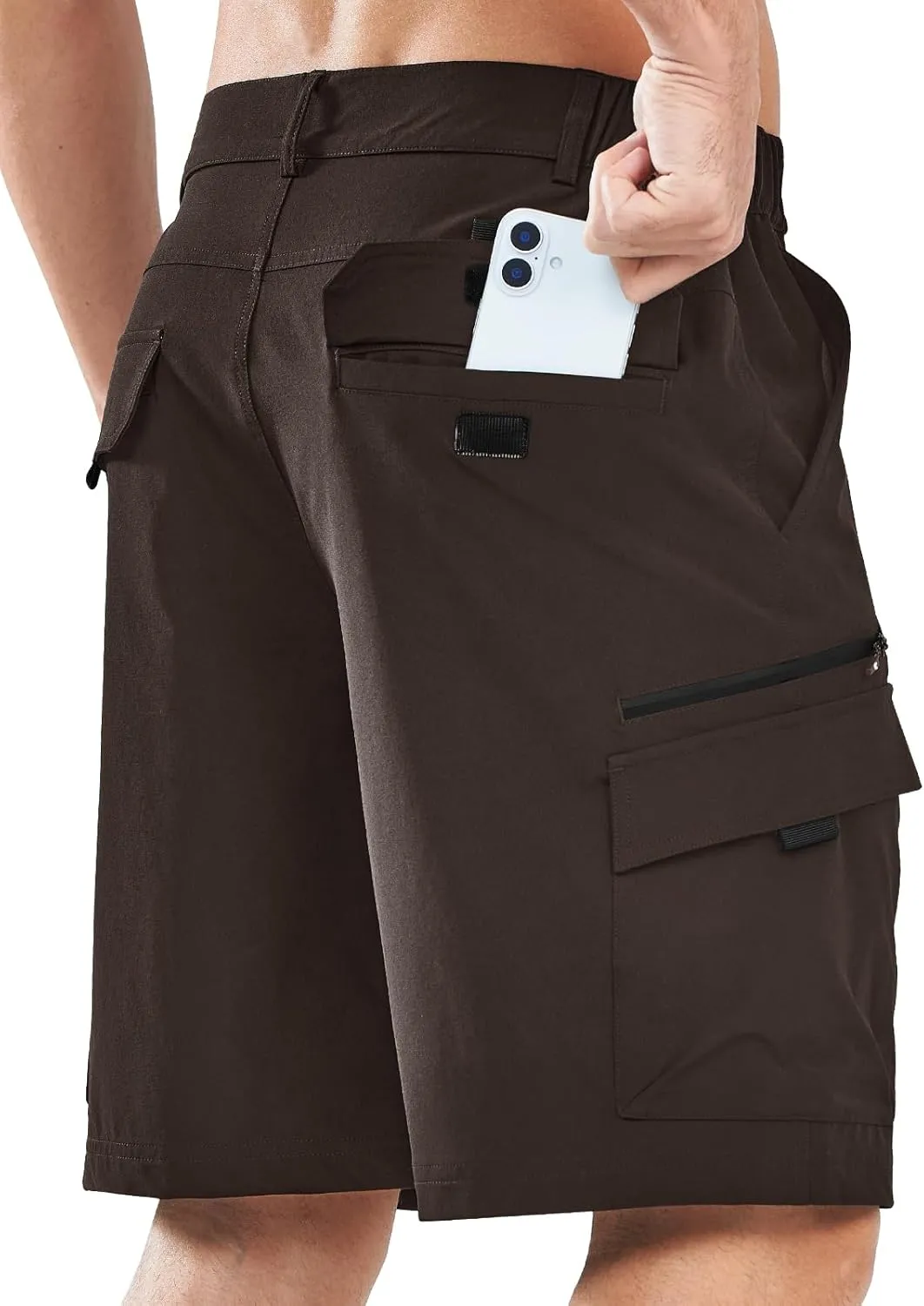 NORTHYARD Men's Casual Cargo Shorts Lightweight 9" Hiking Golf Work Quick Dry Camping Outdoor Travel Fishing with 7 Pockets