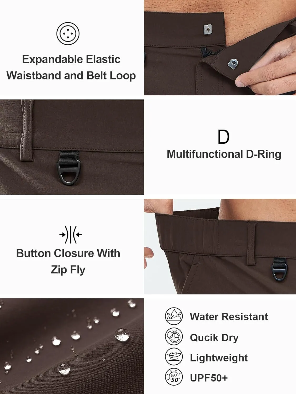 NORTHYARD Men's Casual Cargo Shorts Lightweight 9" Hiking Golf Work Quick Dry Camping Outdoor Travel Fishing with 7 Pockets