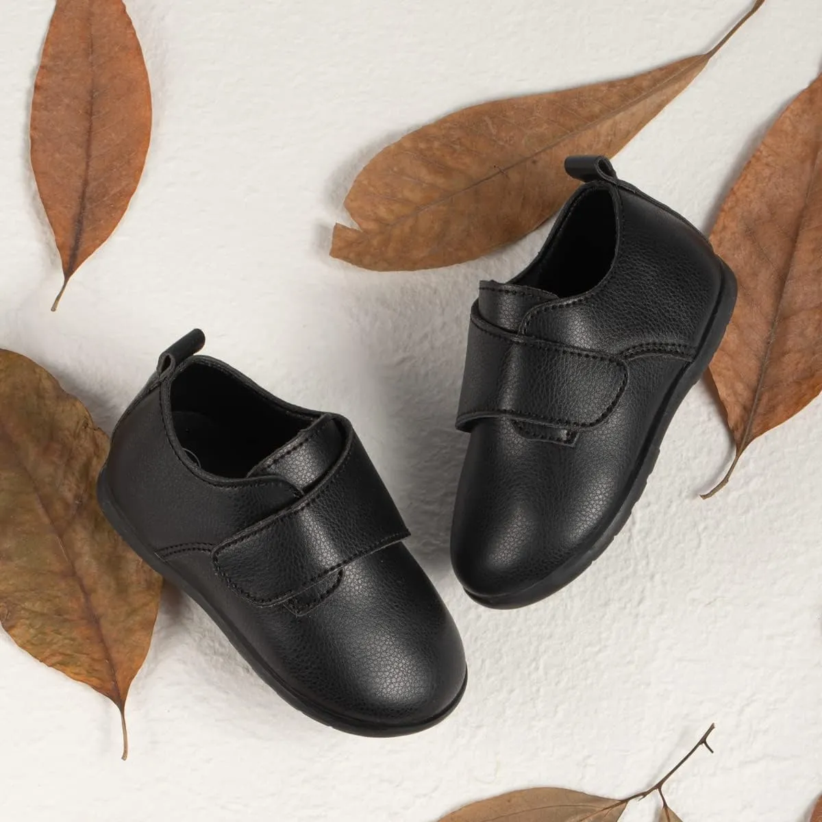 ohsofy Infant Baby Boy Oxford Shoes PU Leather Loafers Rubber and Soft Sole Wedding Dress Shoes Toddler Girl Baby Walking Shoes