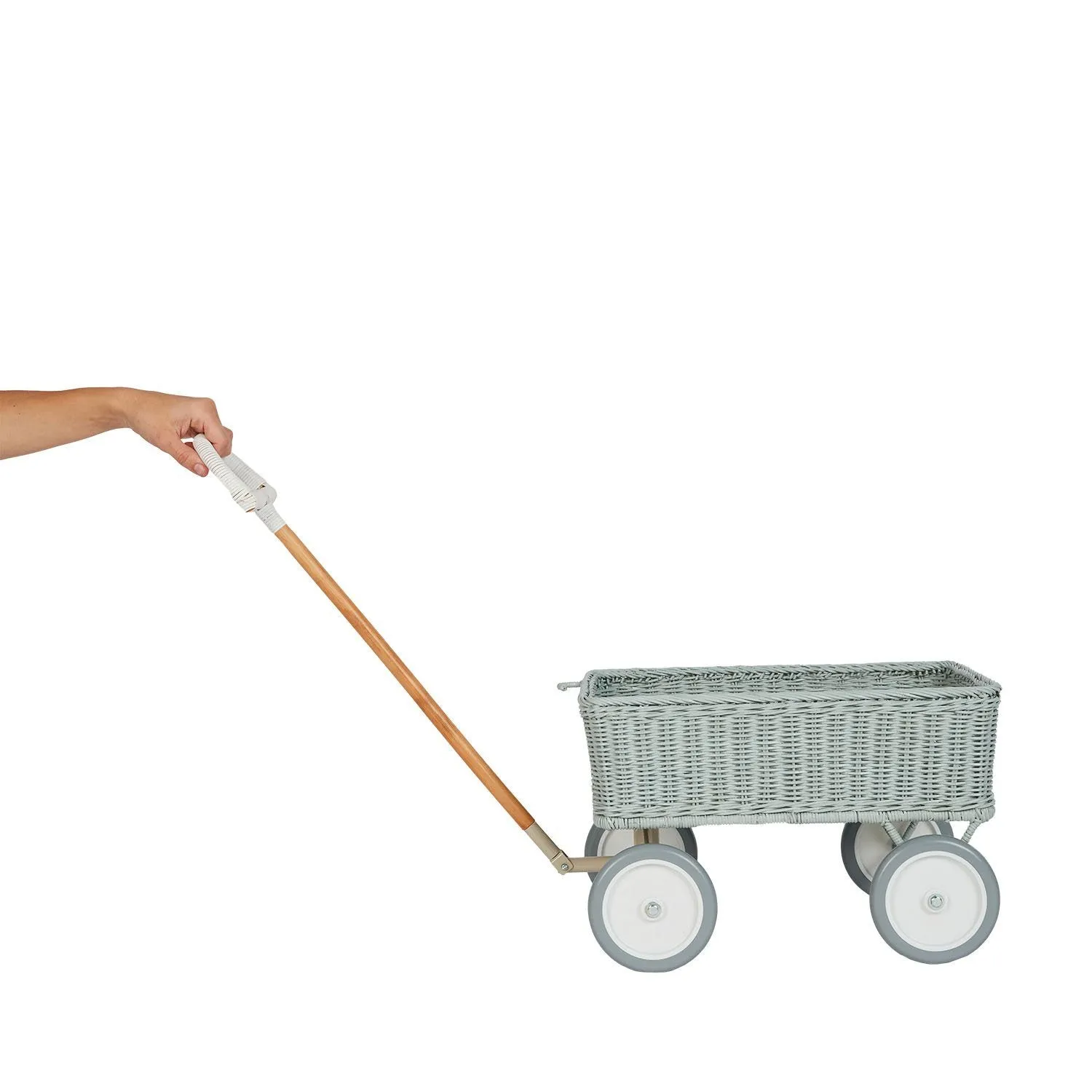 Rattan Wonder Wagon - Vintage Blue